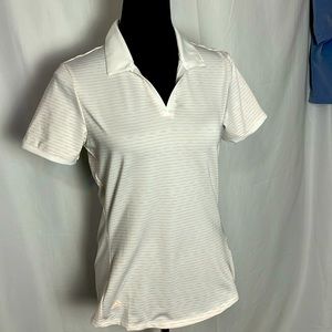 NWOT Adidas active shirt -golf polo S with collar moisture wicking knit